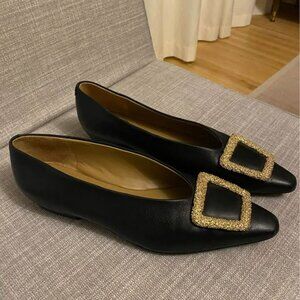 Sam Edelman Janina Black Flats - size 7.5